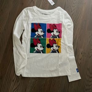 Kids Minnie Mouse disney gap long sleeve shirt